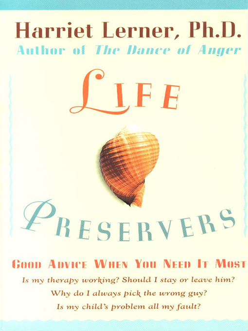 Title details for Life Preservers by Harriet Lerner - Wait list